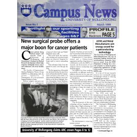 Campus News March 1999 no 1 